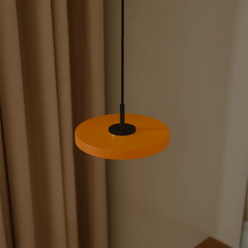 Asteria Micro Taklampa Ø15 cm Nuance Orange/svart