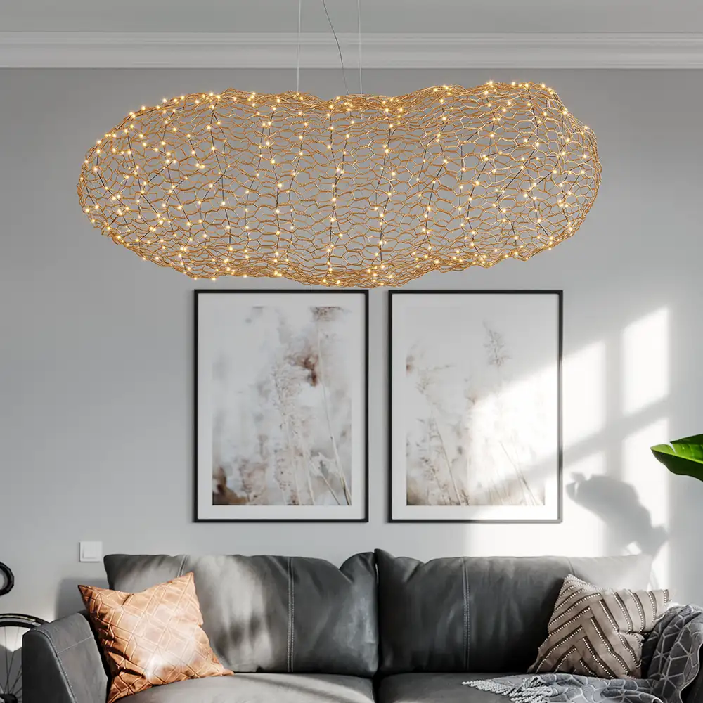 Hayden Taklampa L115cm Guld