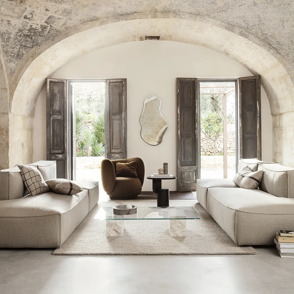 Insert Sidobord - Black stained