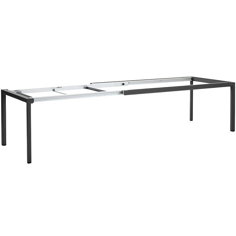 Drop underrede 100x200-320 cm Lava Grå