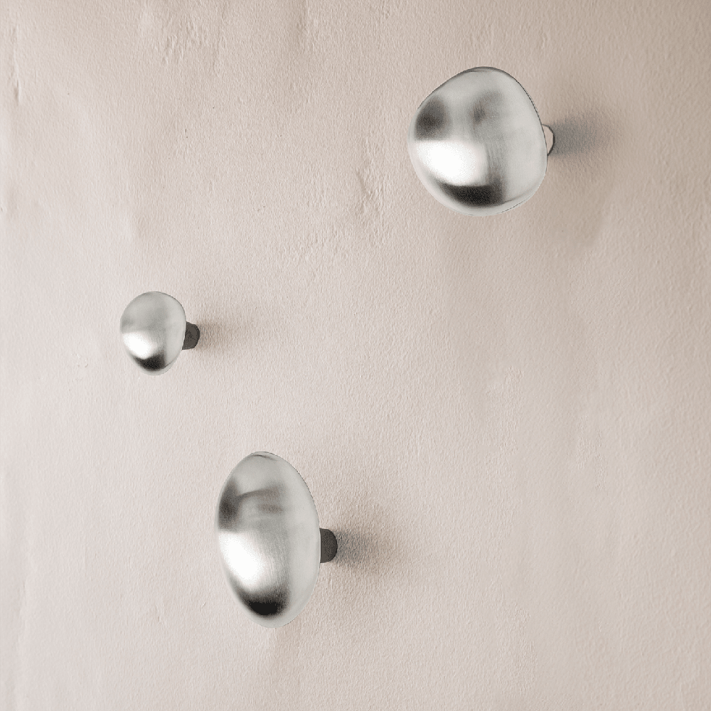 Mushroom Krok - Brushed Stainless Steel