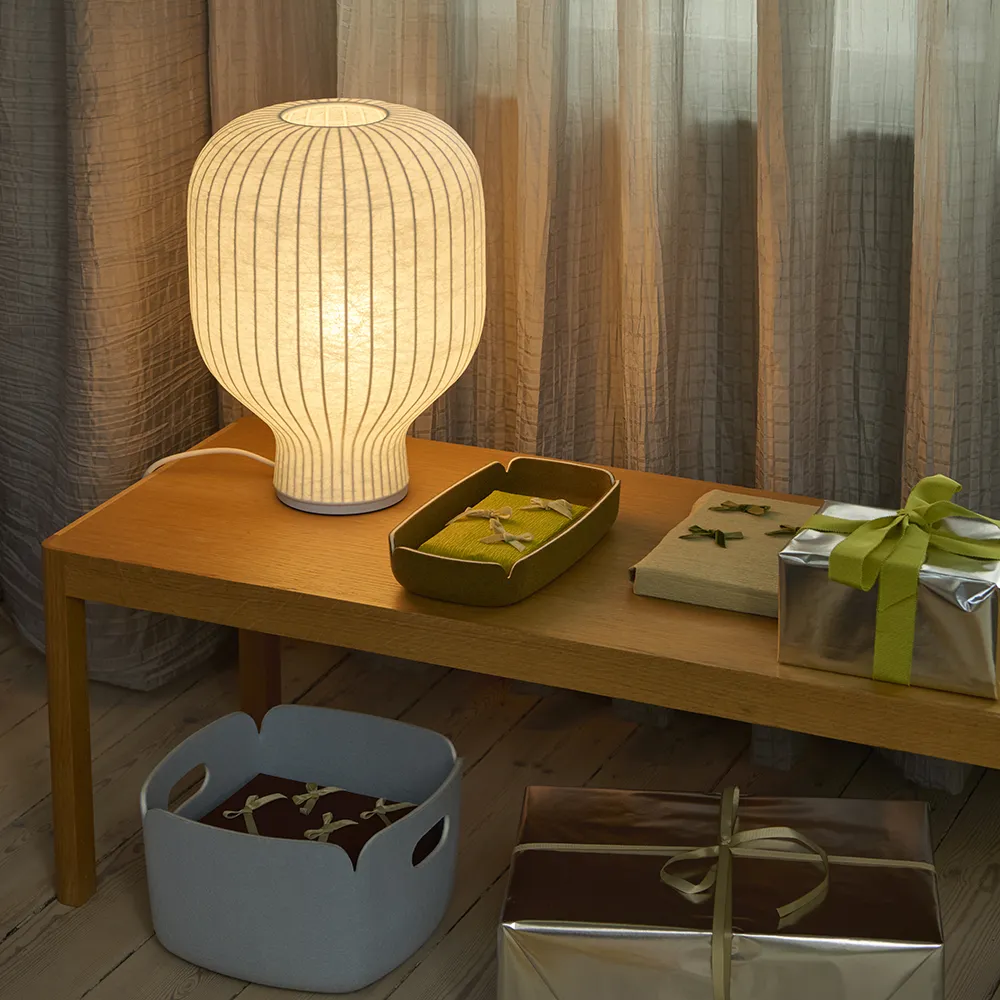 Strand bordslampa 39,1 cm White