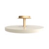 Asteria Up Taklampa L Ø60 cm Pearl White