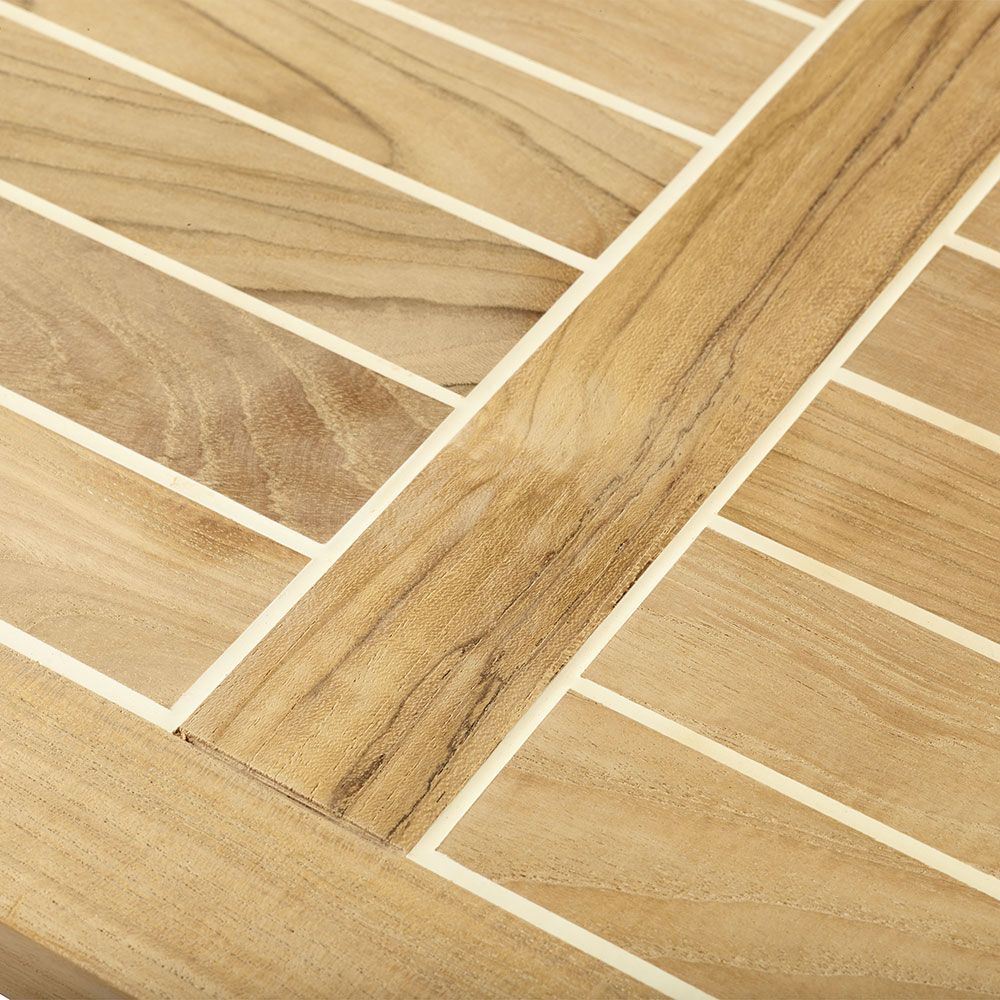 Classic dynbox teak/vit 