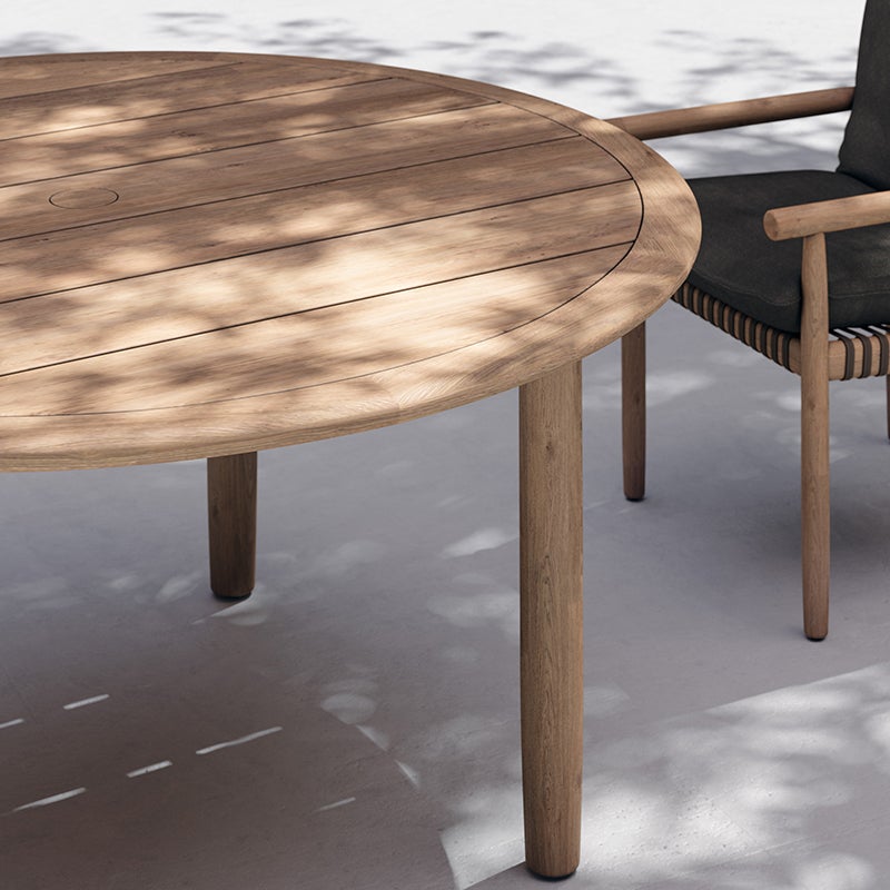TIBBO matbord 150 cm BQM teak