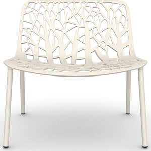Forest loungefåtölj Creamy White 