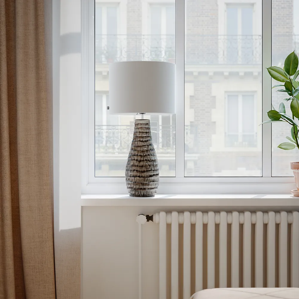 Bartha bordslampa brun/beige