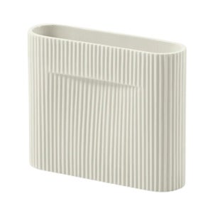 Ridge Vas H: 16,5 cm Off White