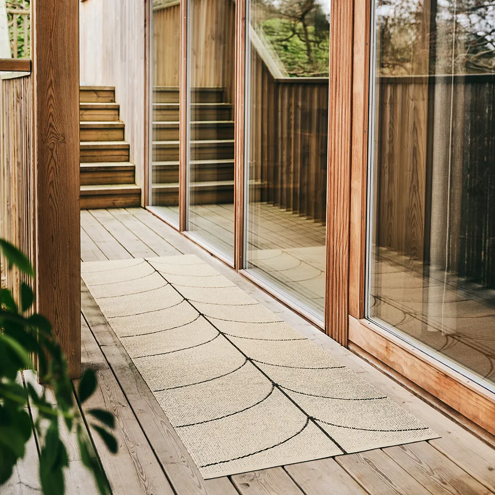 Vävd Matta Leif Dark Brown 70x270 cm