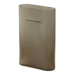 Ridge Vas H: 35 cm Taupe Frosted