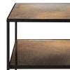 Aged Konsollbord 36x160 cm Bronze Copper