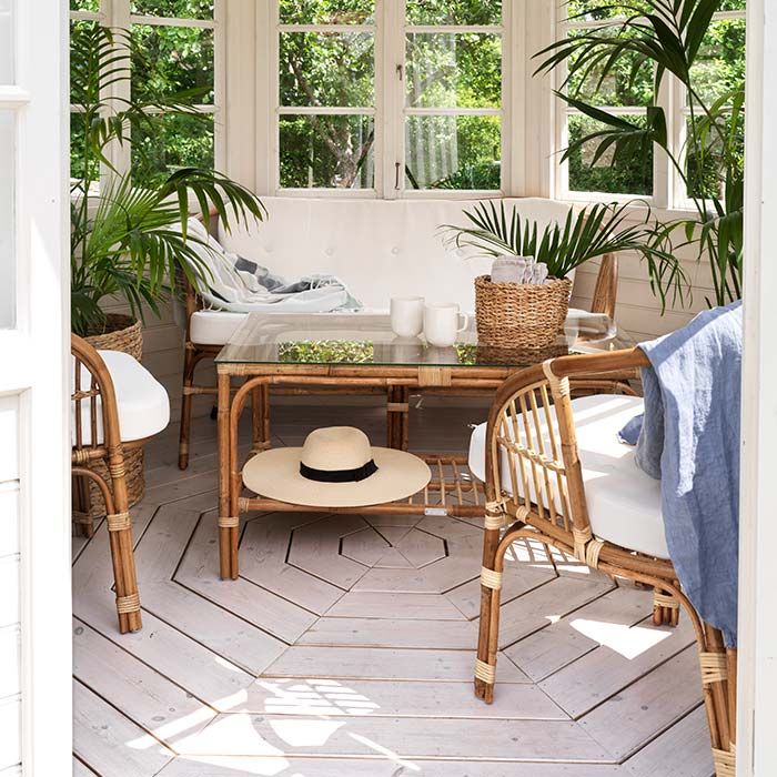 Astrakan 2-sitssoffa natur/vit 