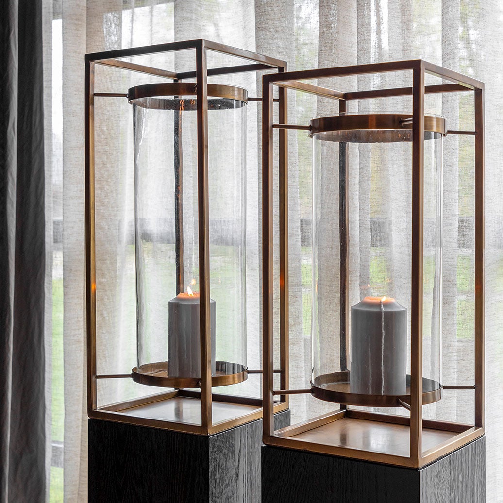 Sonoma Ljuslykta Liten Brass Antique