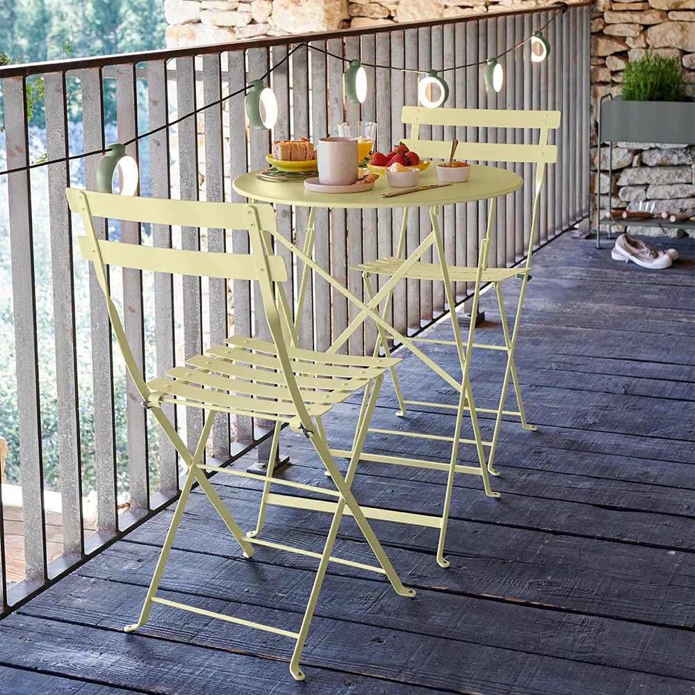 Bistro table 60 cm Frosted Lemon