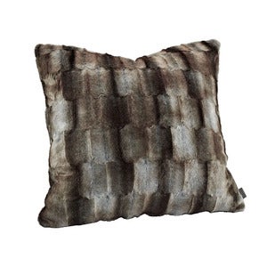 BELMONT Kuddfodral Grey/Simply Greige med baksida i vävt tyg 60x60 cm