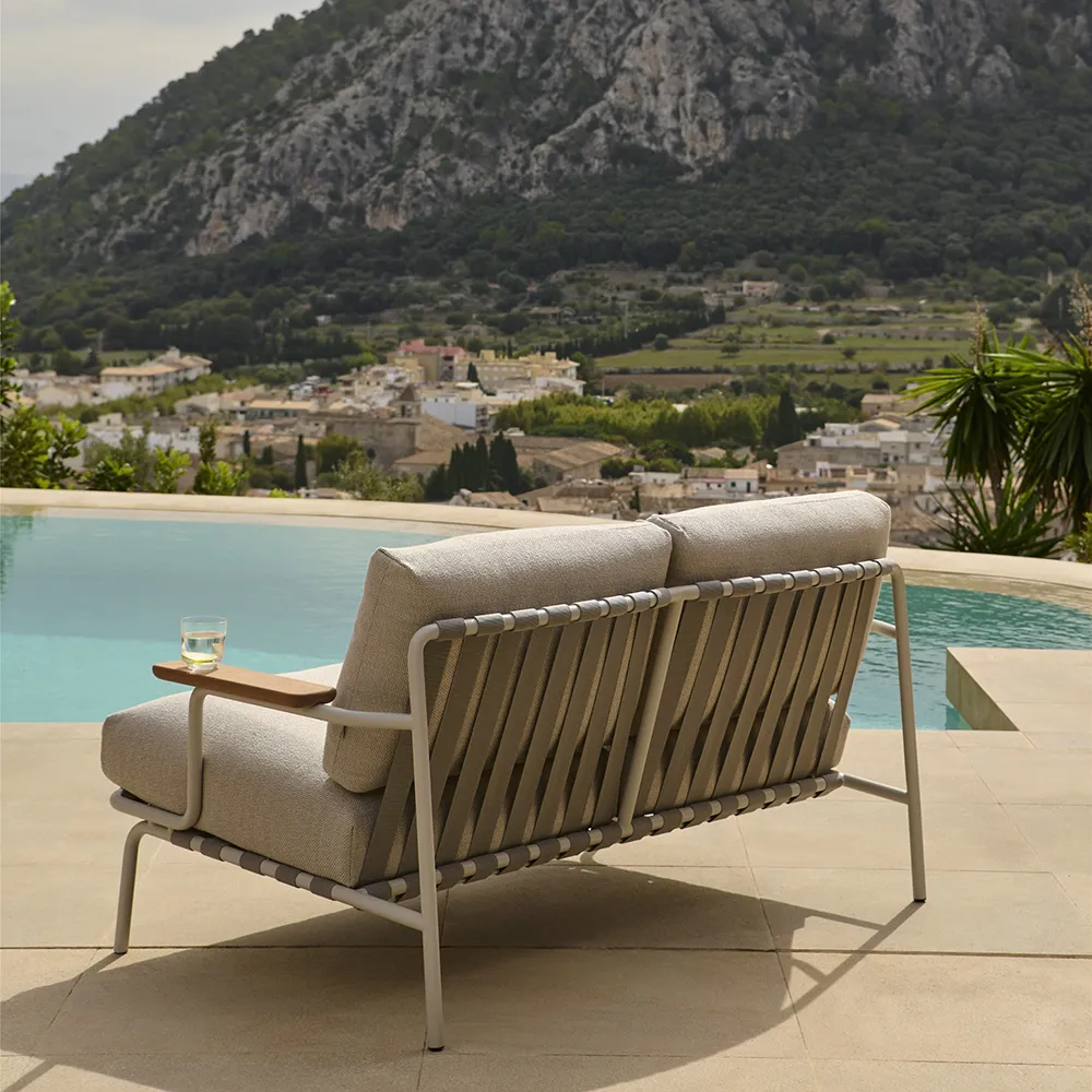 Settle 2-sits soffa Laze 1/Grey 