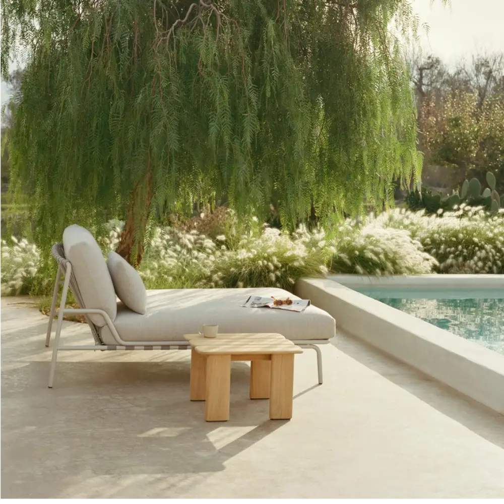 Soffbord Teak 55x55 Assemble