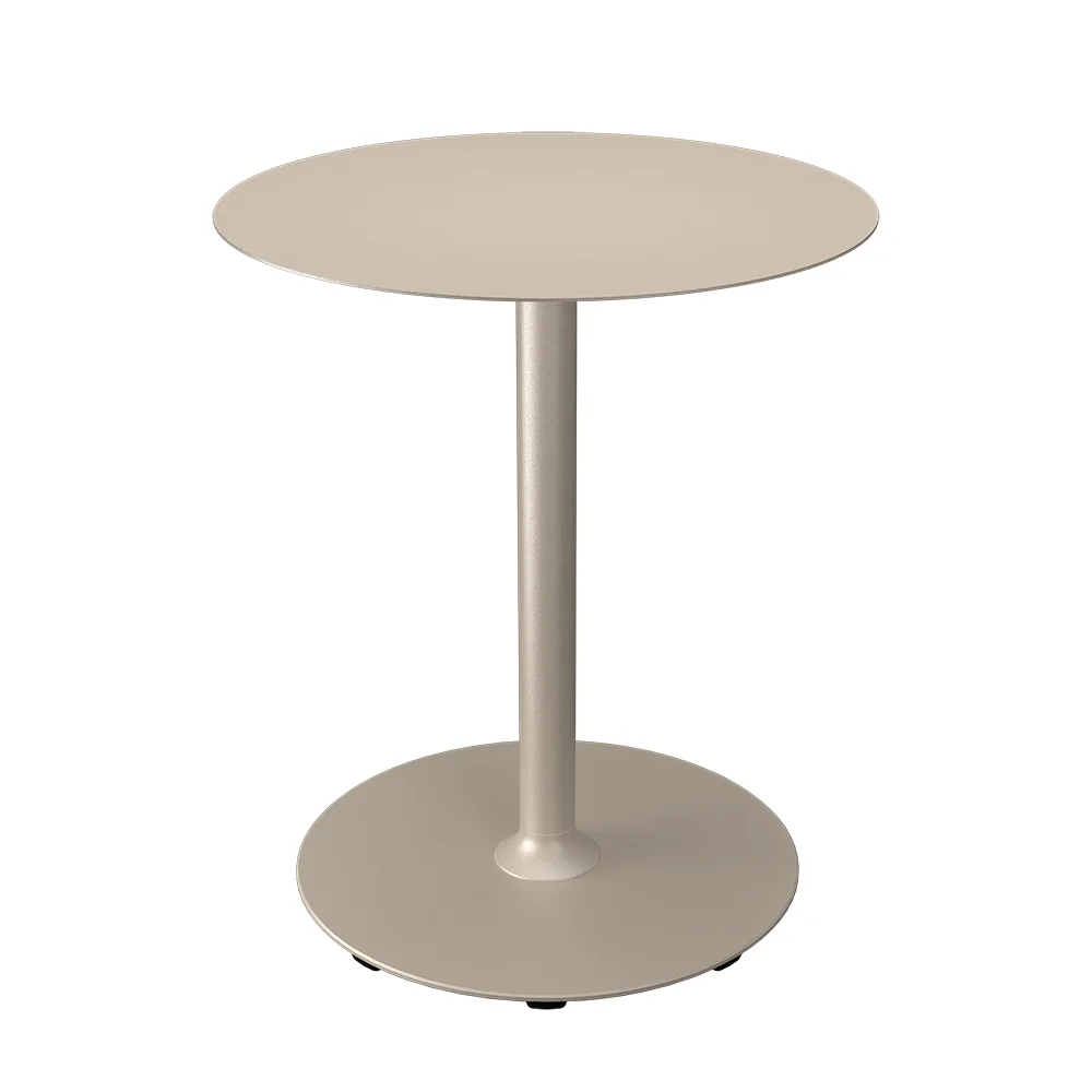 PICO Cafébord Ø64 cm rund bas beige