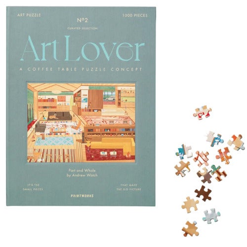 Art Lover Book pussel 1000 bitar - Part and Whole 