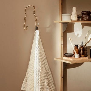 Handduk i Ekologisk Bomull Off-White