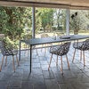 Forest karmstol med Iroko klädda ben Metallic Grey 