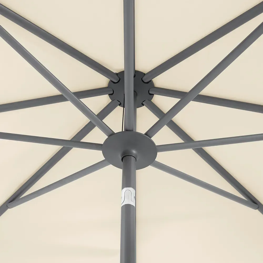 Twist parasoll 240x240 cm anthracite Kat.5 809 Midnight
