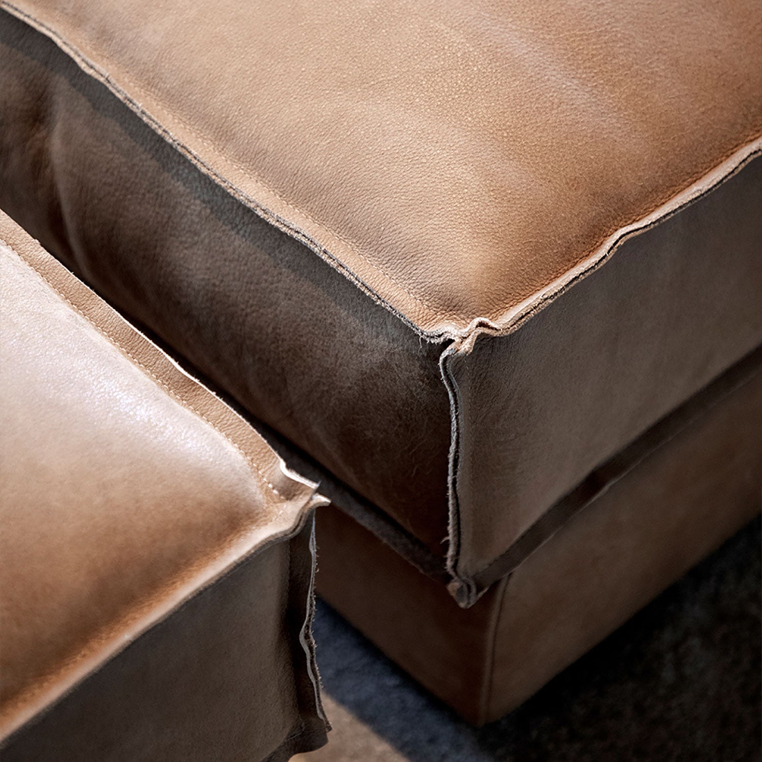 Montana Pall 112X112 Cm Nubuck Taupe