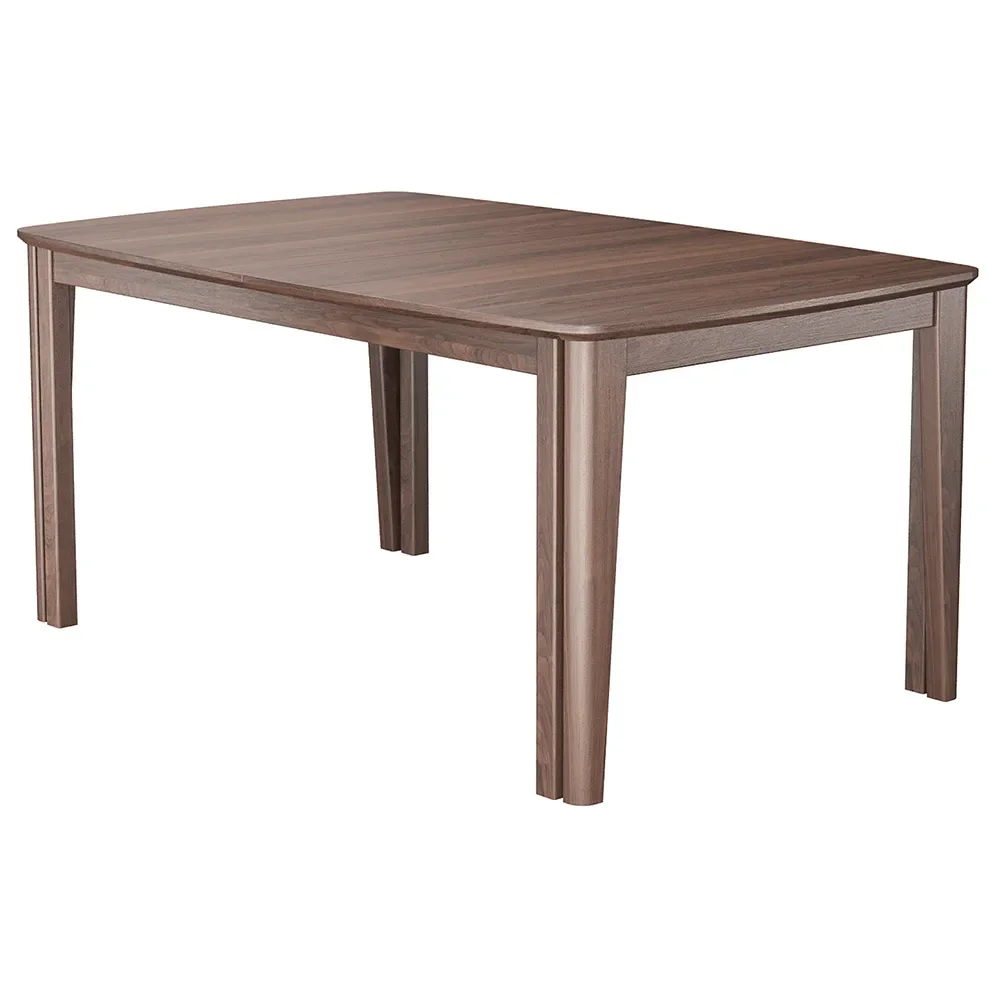 SM107 Matbord 101x160-316-368 cm Lackad valnot