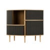 Audacious Highboard Skåp Ek/Shadow