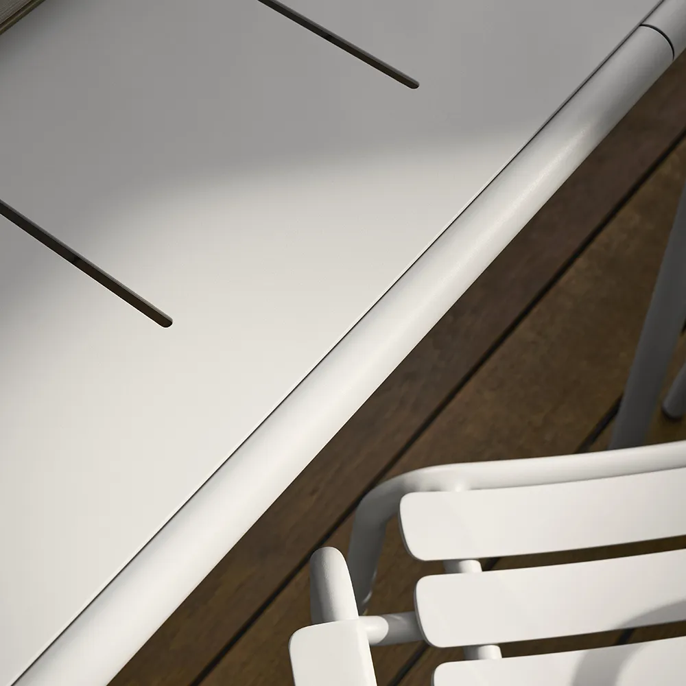 AVANTI Matbord 153x98 cm offwhite