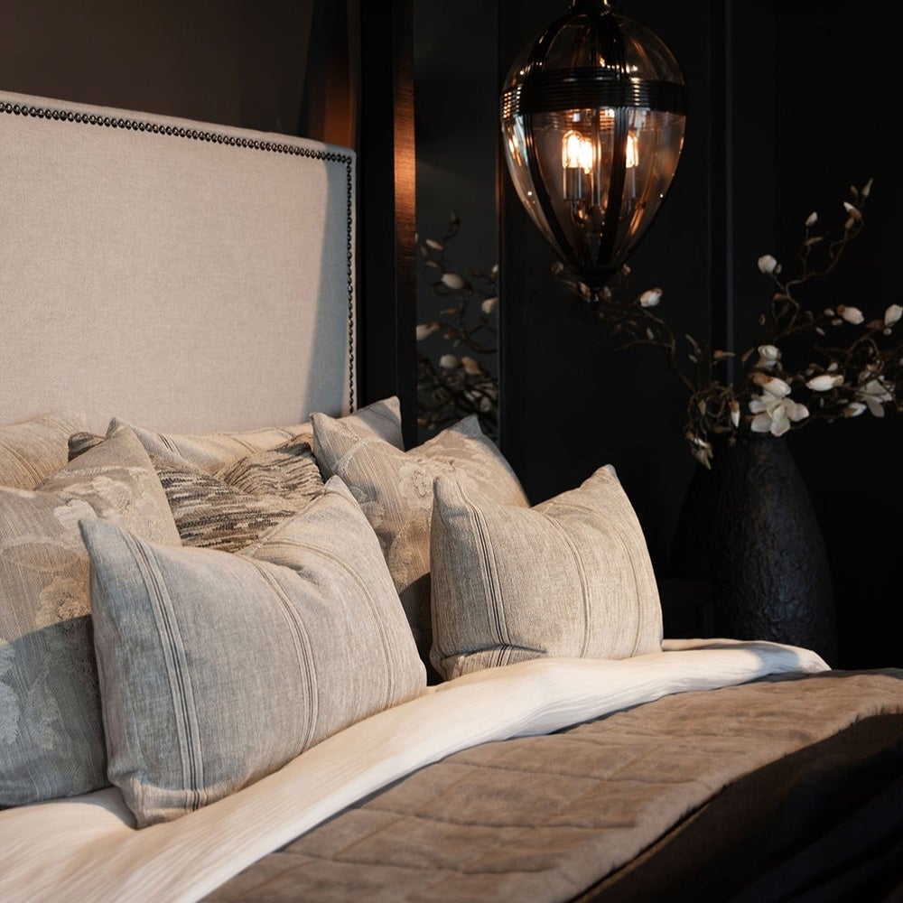 Serena Flower Kuddfodral 50x50 cm- Oyster