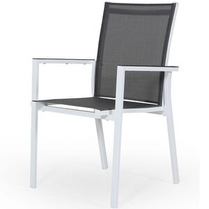 Avanti karmstol vit / grå 