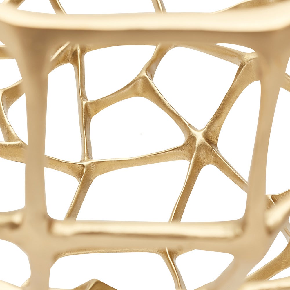 Bone Skål Extra Stor Mässing