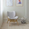 A Conversation Piece Loungestol Oak/Sterling
