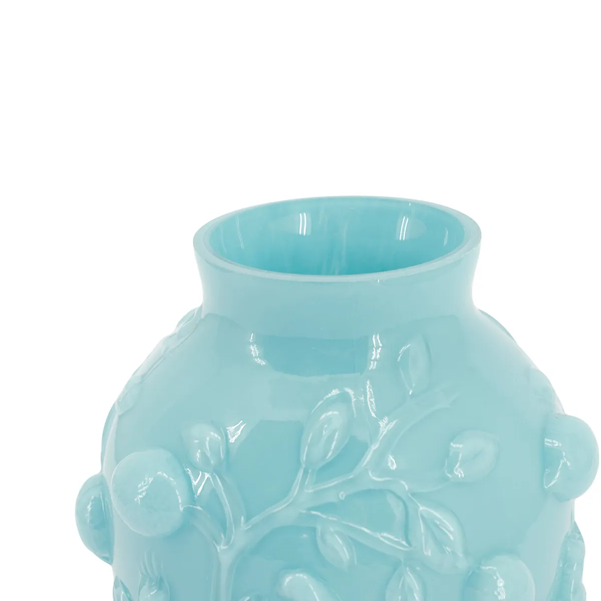 Munblåst vas Aru H22 cm Light Blue