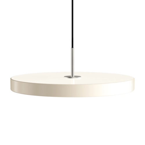 Asteria Pendellampa Medium Ø43 cm Pearl White
