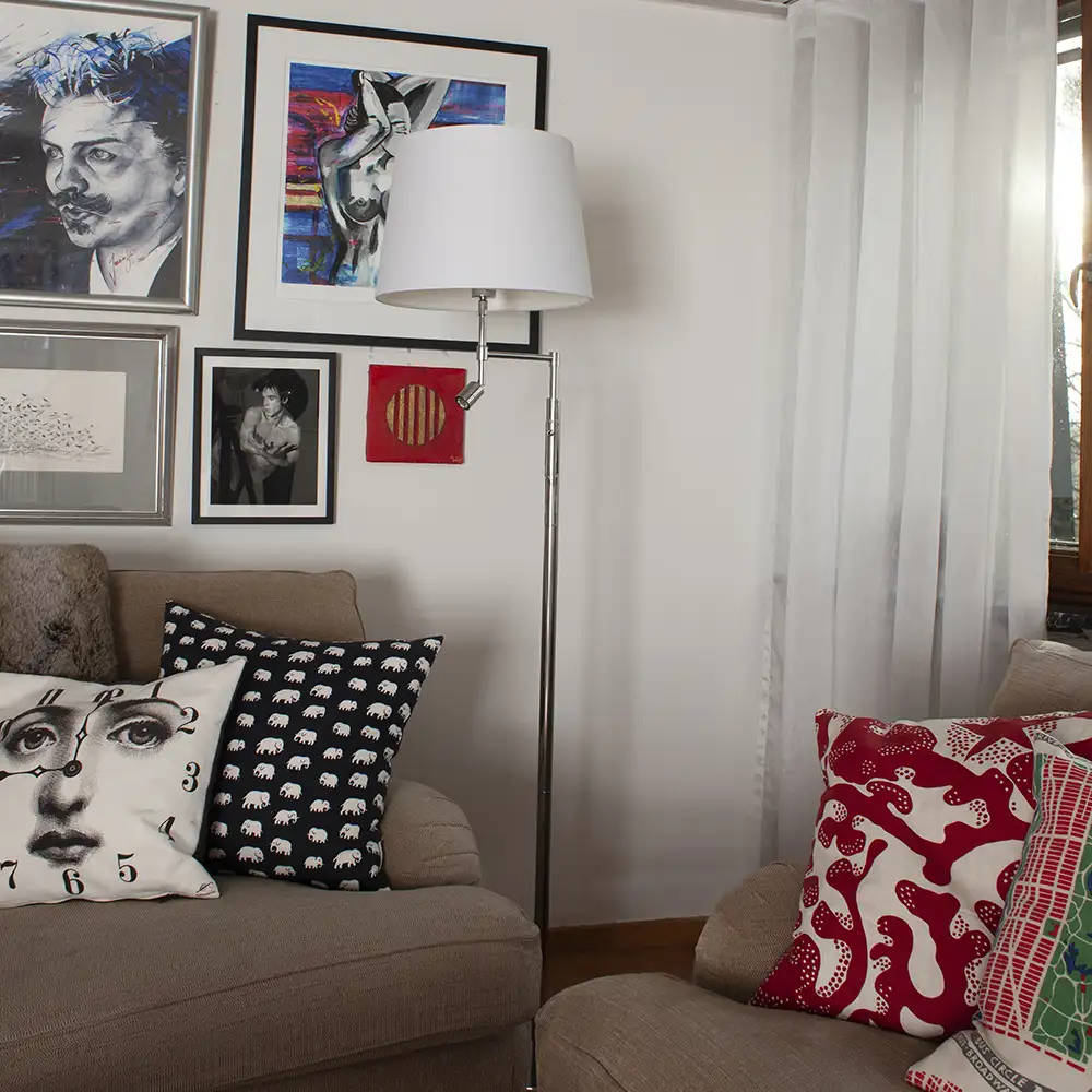 Orlando Golvlampa krom