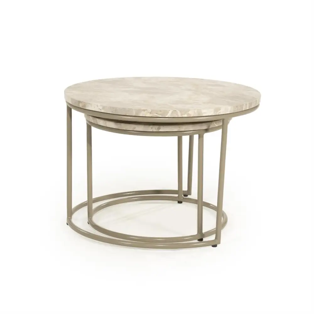Alvar Soffbord set 60x60x41 cm / 45x45x35 cm