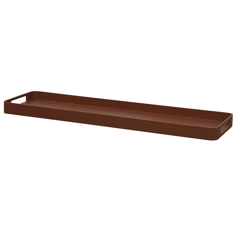 Club bricka 24x85 cm Desert red