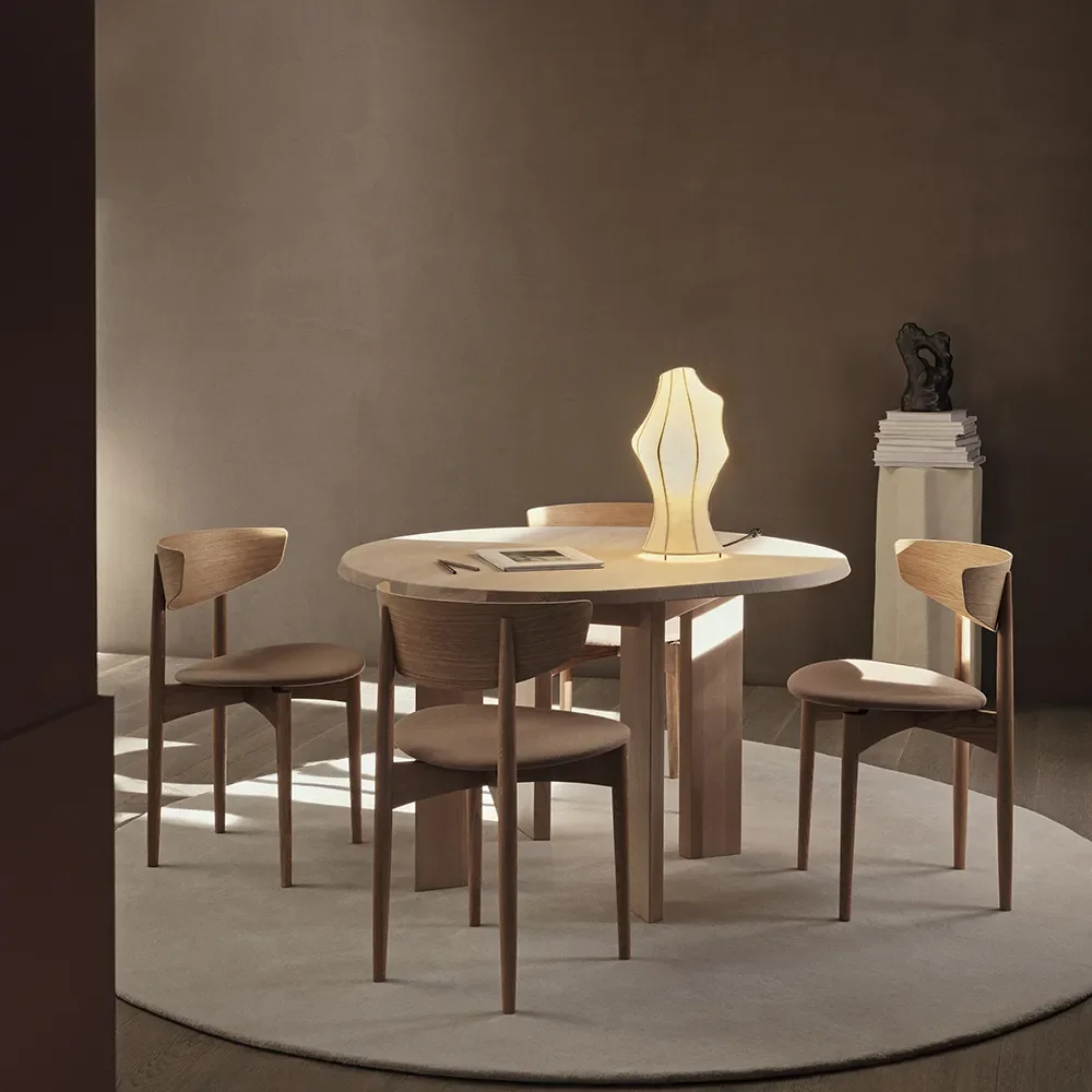 Tarn Matbord 115 cm - White Oiled Beech