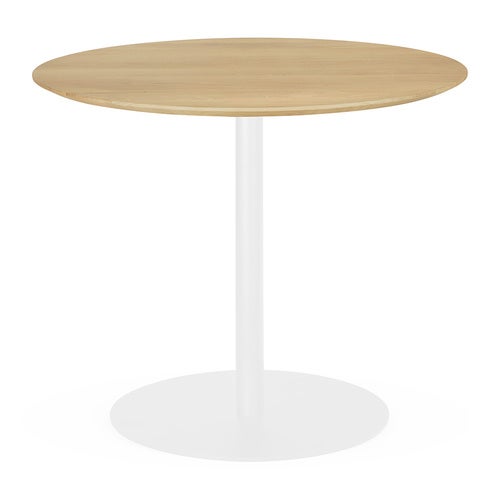 Blend Skiva till Matbord Lackad Ek Ø90 cm