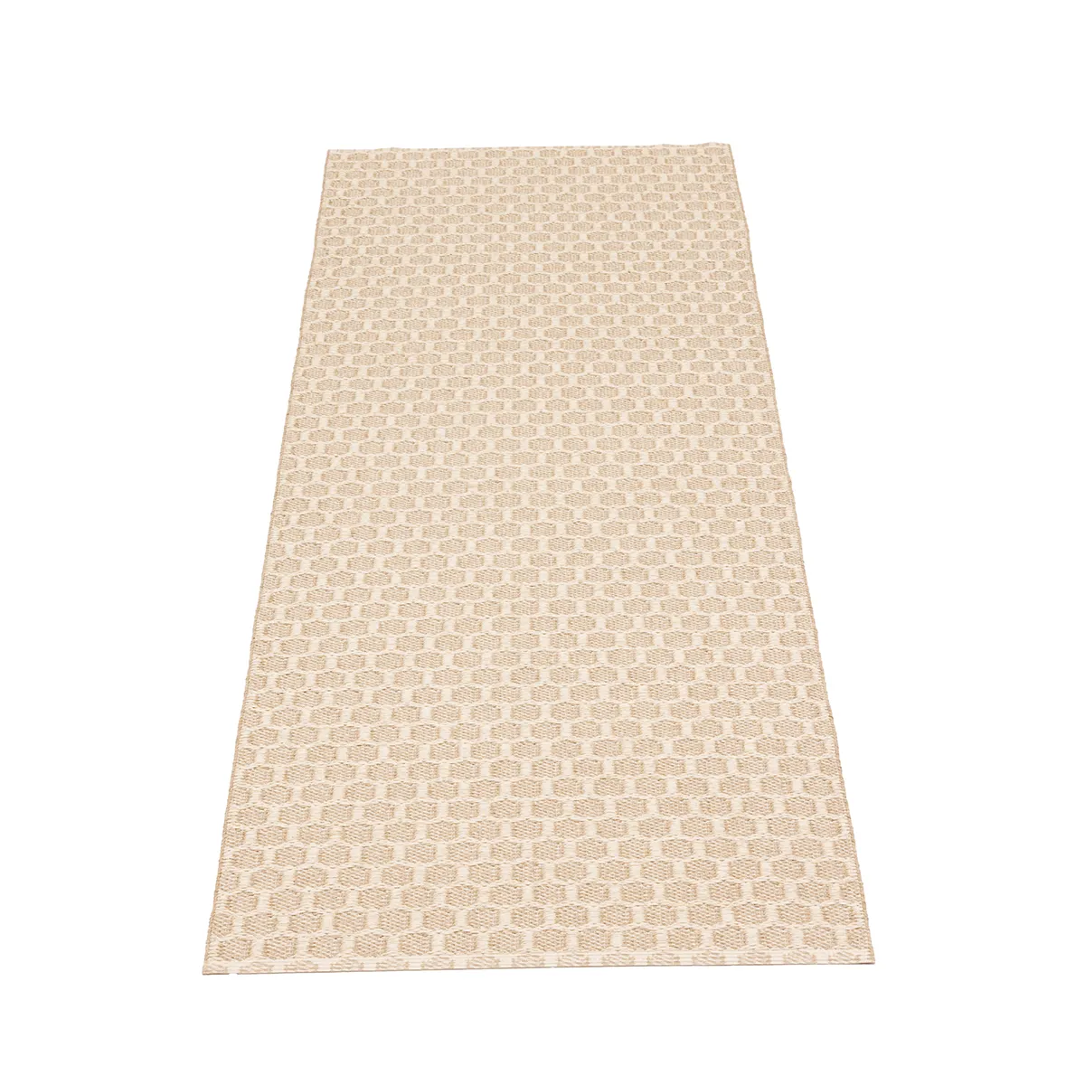 Vändbar Plastmatta MIMI Beige/Vanilla 70x240 cm