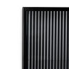 Haze Vägghängt Skåp - Reeded Glass - Black