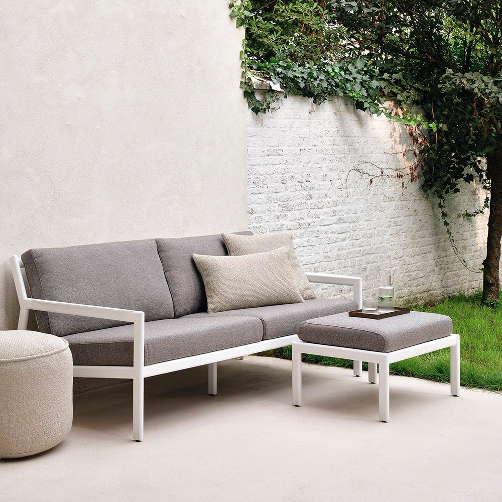 Jack 2-sits soffa White/Mocha