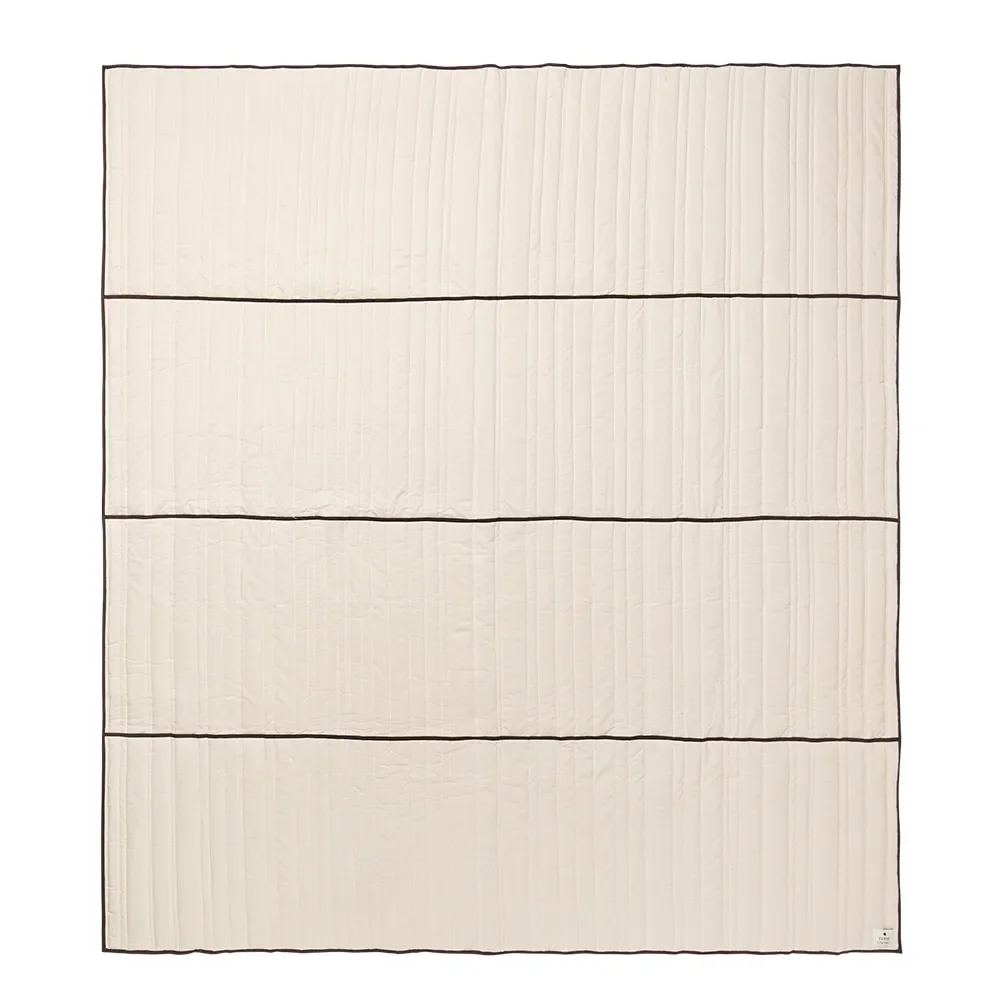 Sängöverkast i ekologisk bomull Vari Double