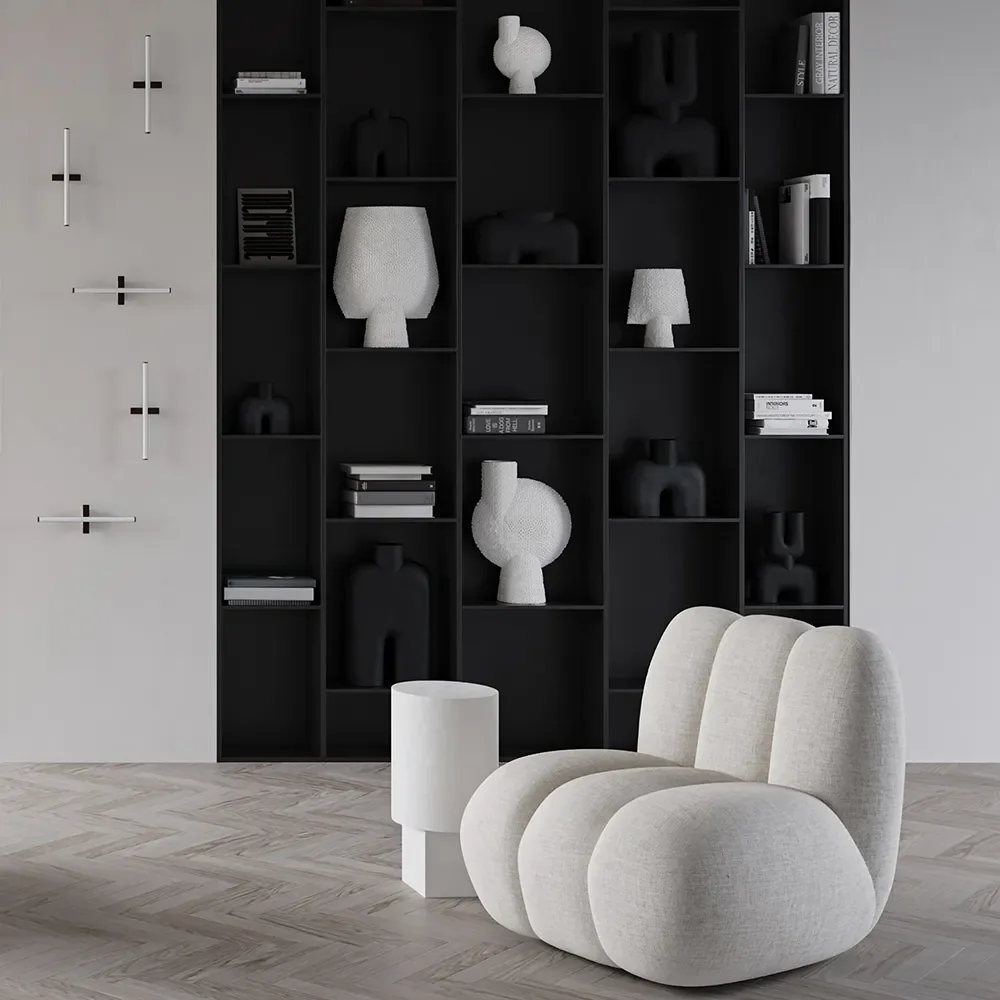Column bord- Bone White