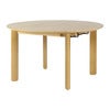 Comfort Circle Matbord med förlängning 132-202x132 Oak