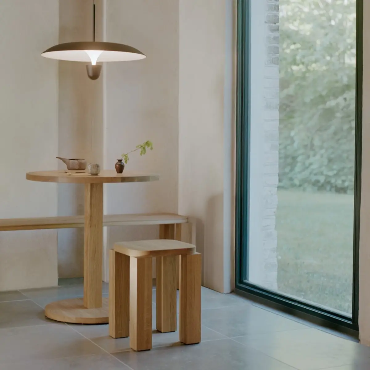 Atlas Bistrobord Ø70cm Ek