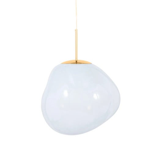 Melt Pendel Mini Opal/Gold LED