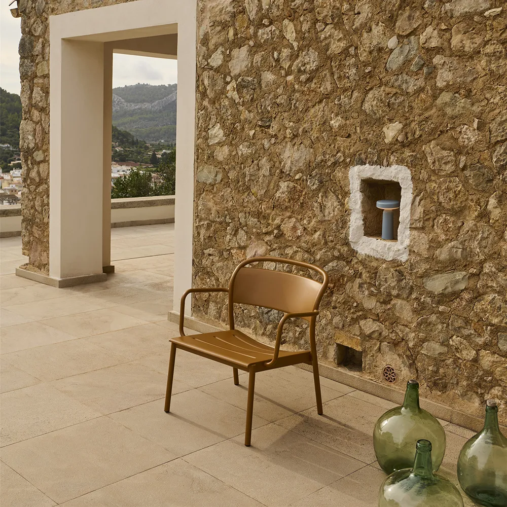 Linear Steel Fåtölj Dark Green 